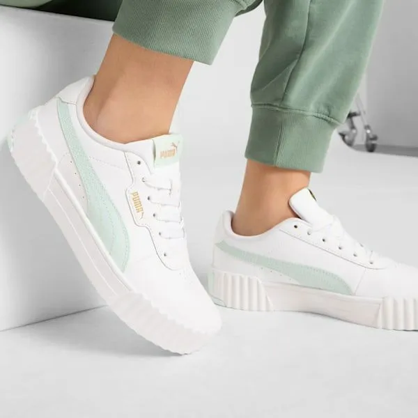 Puma Lifestyle Carina 30 039s Sneakers Puma Whitepeaceful Bluepuma Gold 8211 Women Puma Lifestyle Carina 30 039s Sneakers Puma Whitepeaceful Bluepuma Gold 8211 Women