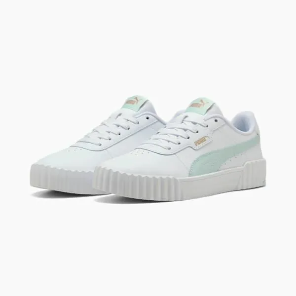 Puma Lifestyle Carina 30 039s Sneakers Puma Whitepeaceful Bluepuma Gold 8211 Women Puma Lifestyle Carina 30 039s Sneakers Puma Whitepeaceful Bluepuma Gold 8211 Women