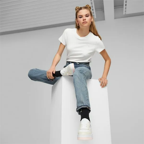 Puma Lifestyle Carina Street 039s Sneakers Puma Whitefrosty Pinkalpine Snow 8211 Women Puma Lifestyle Carina Street 039s Sneakers Puma Whitefrosty Pinkalpine Snow 8211 Women