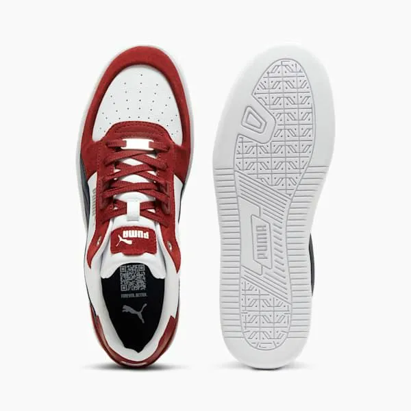 Puma Lifestyle Caven 20 Lux Suede 039s Sneakers Intense Redclub Navypuma White 8211 Men Puma Lifestyle Caven 20 Lux Suede 039s Sneakers Intense Redclub Navypuma White 8211 Men
