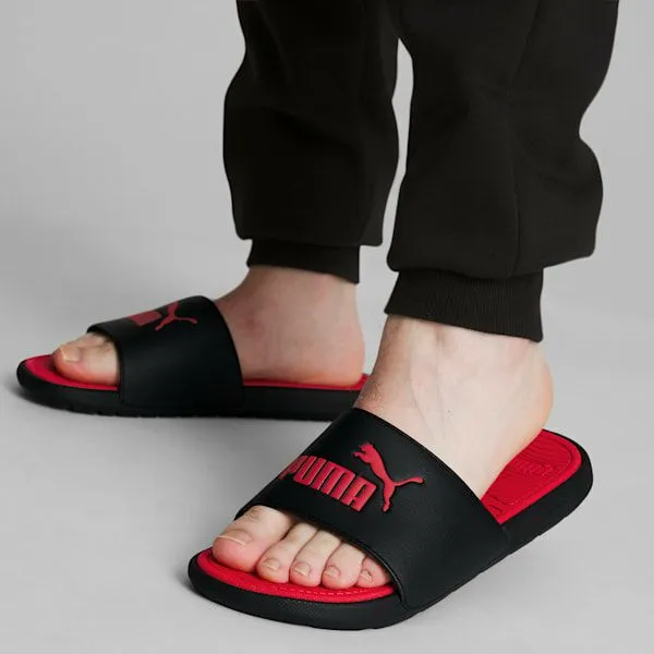 Puma Lifestyle Cool Cat 20 039s Slides Puma Blackpuma Redpuma Red 8211 Men