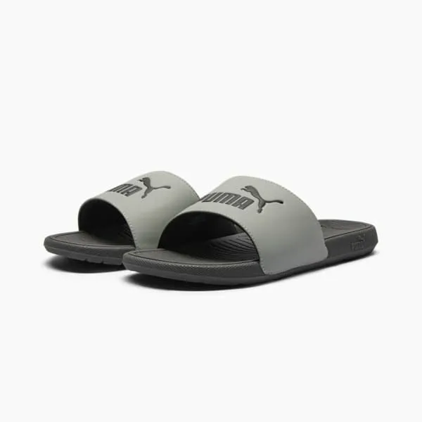 Puma Lifestyle Cool Cat 20 039s Slides Smokey Graypuma Black 8211 Men