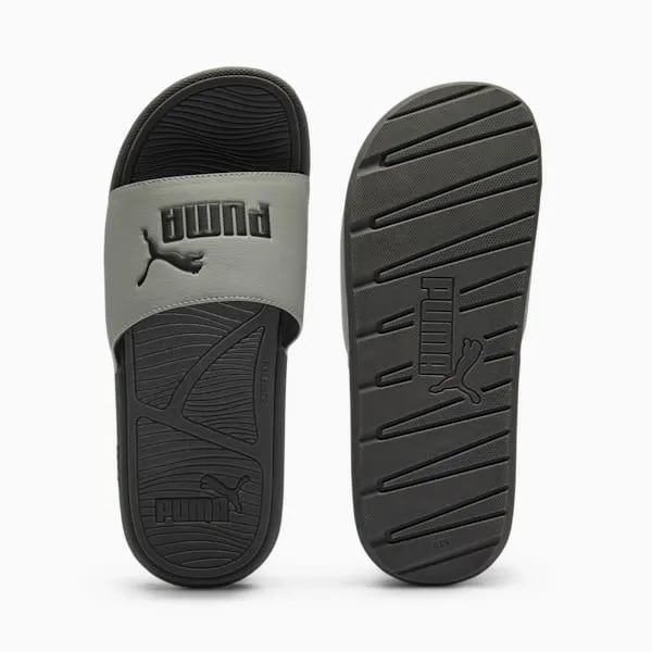 Puma Lifestyle Cool Cat 20 039s Slides Smokey Graypuma Black 8211 Men