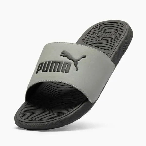 Puma Lifestyle Cool Cat 20 039s Slides Smokey Graypuma Black 8211 Men