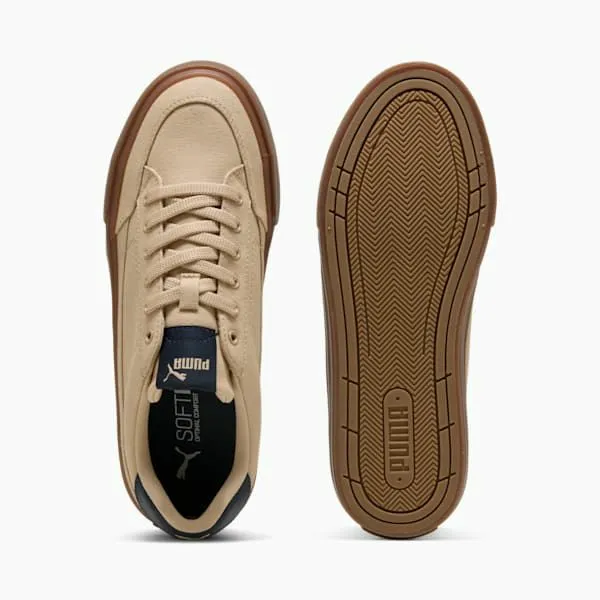 Puma Lifestyle Court Classic Vulcanized 039s Sneakers Light Sandnew Navygum 8211 Men Puma Lifestyle Court Classic Vulcanized 039s Sneakers Light Sandnew Navygum 8211 Men