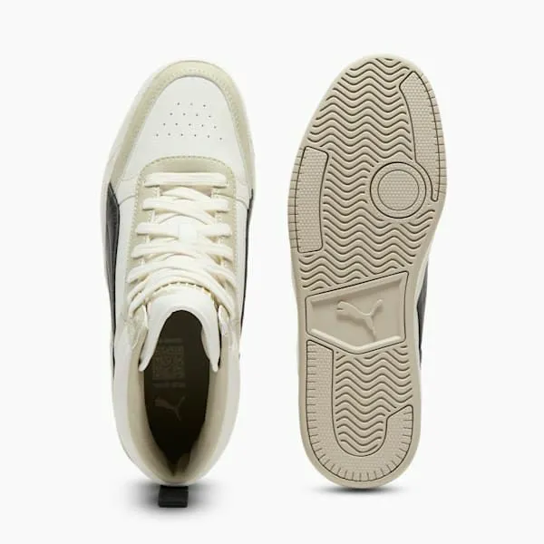 Puma Lifestyle Dribble 039s Mid Top Sneakers Warm Whitepuma Blackdesert Dust 8211 Men Puma Lifestyle Dribble 039s Mid Top Sneakers Warm Whitepuma Blackdesert Dust 8211 Men