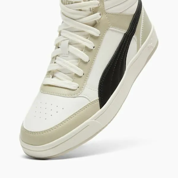 Puma Lifestyle Dribble 039s Mid Top Sneakers Warm Whitepuma Blackdesert Dust 8211 Men Puma Lifestyle Dribble 039s Mid Top Sneakers Warm Whitepuma Blackdesert Dust 8211 Men