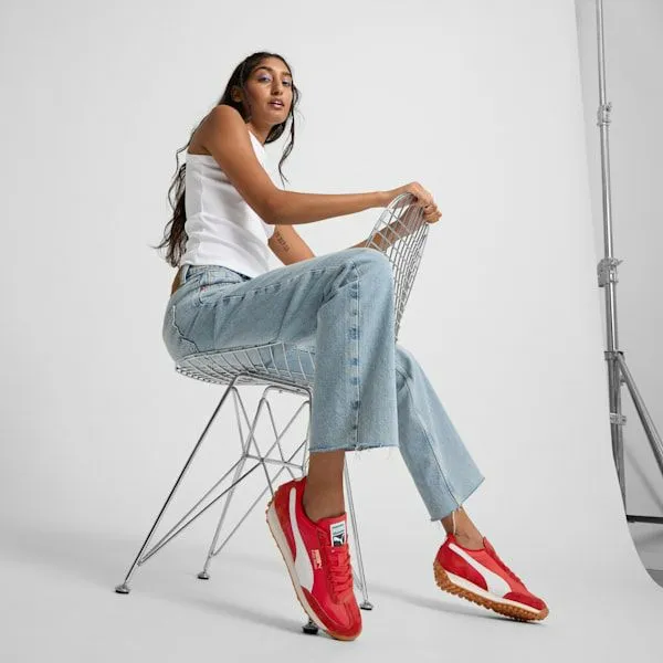 Puma Lifestyle Easy Rider Vintage 039s Sneakers Puma Redpuma White 8211 Women Puma Lifestyle Easy Rider Vintage 039s Sneakers Puma Redpuma White 8211 Women