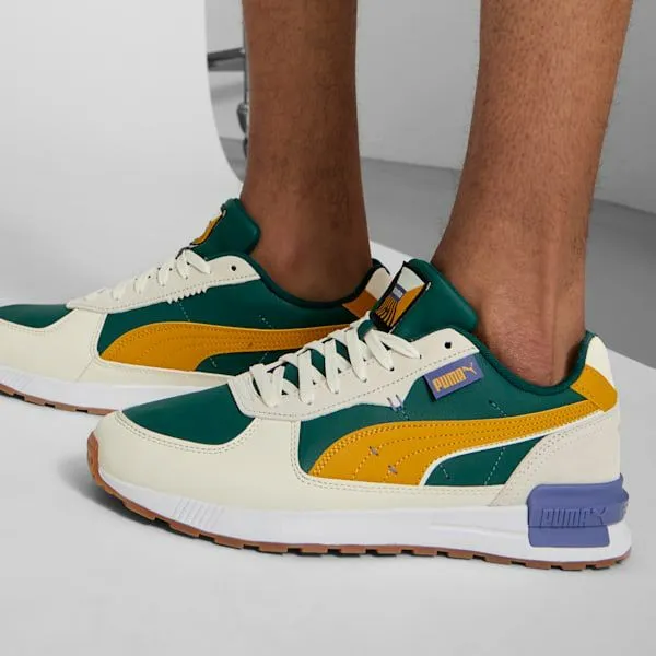Puma Lifestyle Graviton Greenside 039s Sneakers Dark Myrtlearchive Goldwarm White 8211 Men Puma Lifestyle Graviton Greenside 039s Sneakers Dark Myrtlearchive Goldwarm White 8211 Men