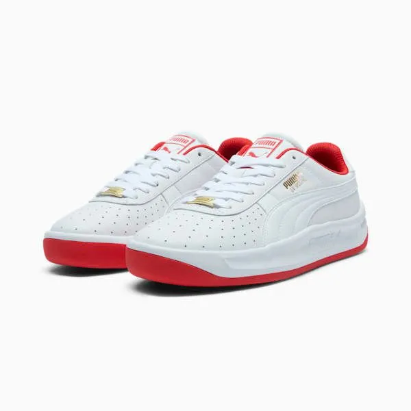 Puma Lifestyle GV Special Sneakers Puma Whitepop Redpuma Gold 8211 Women