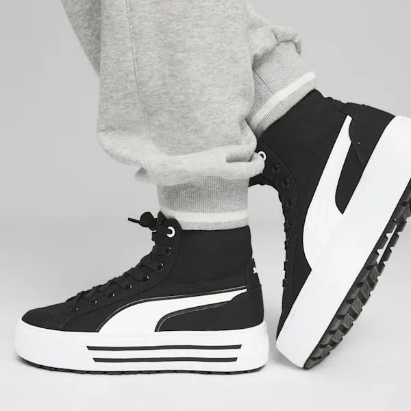 Puma Lifestyle Kaia 20 039s Mid Top Sneakers Puma Blackpuma White 8211 Women Puma Lifestyle Kaia 20 039s Mid Top Sneakers Puma Blackpuma White 8211 Women