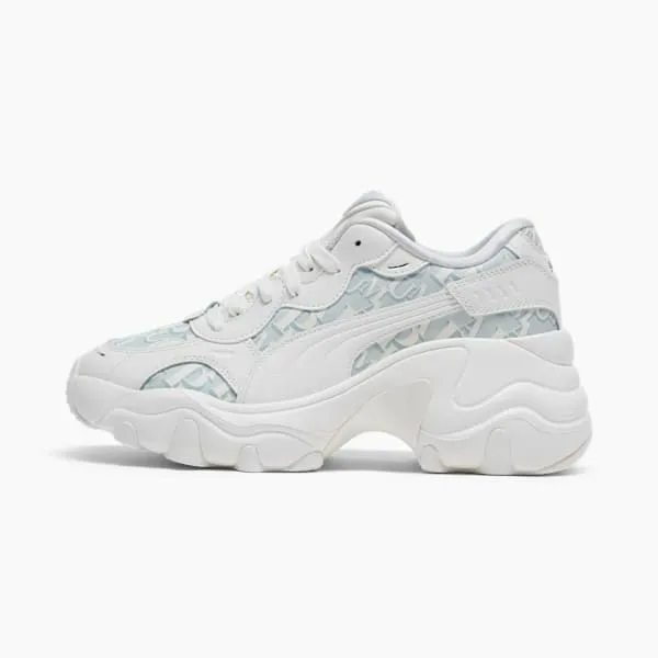 Puma Lifestyle Pulsar Wedge Monogram 039s Sneakers Warm Whiteglacial Graypuma Silver 8211 Women Puma Lifestyle Pulsar Wedge Monogram 039s Sneakers Warm Whiteglacial Graypuma Silver 8211 Women