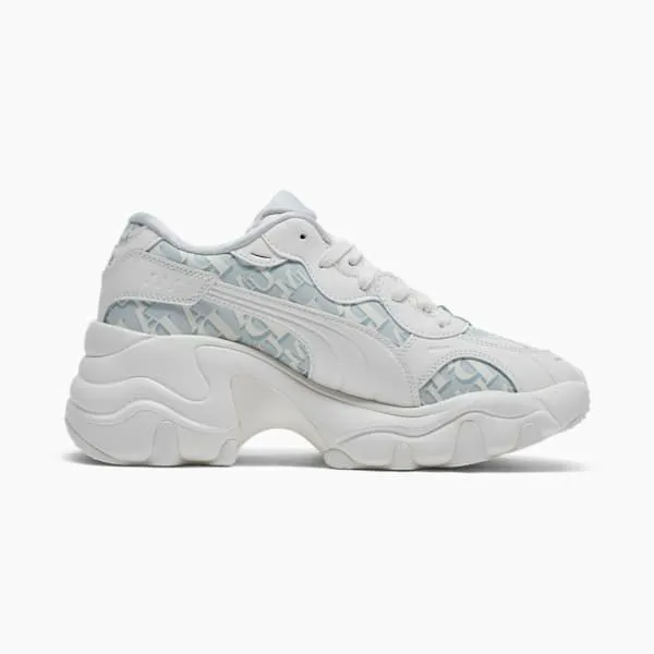 Puma Lifestyle Pulsar Wedge Monogram 039s Sneakers Warm Whiteglacial Graypuma Silver 8211 Women Puma Lifestyle Pulsar Wedge Monogram 039s Sneakers Warm Whiteglacial Graypuma Silver 8211 Women
