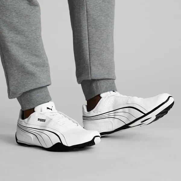 Puma Lifestyle Redon Bungee 039s SlipOn Shoes Puma Whitepuma Whitepuma Black 8211 Men Puma Lifestyle Redon Bungee 039s SlipOn Shoes Puma Whitepuma Whitepuma Black 8211 Men