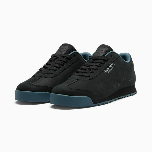 Puma Lifestyle Roma Skyline Flagship Sneakers Puma Blackpuma Silvergray Skies 8211 Women Puma Lifestyle Roma Skyline Flagship Sneakers Puma Blackpuma Silvergray Skies 8211 Women