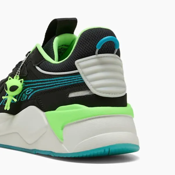 Puma Lifestyle RSX Alien 039s Sneakers Puma Blacktropical Blue 8211 Men