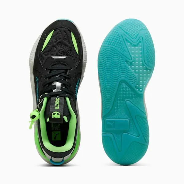 Puma Lifestyle RSX Alien 039s Sneakers Puma Blacktropical Blue 8211 Men