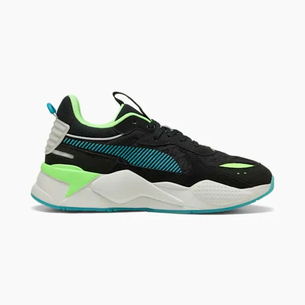 Puma Lifestyle RSX Alien 039s Sneakers Puma Blacktropical Blue 8211 Men