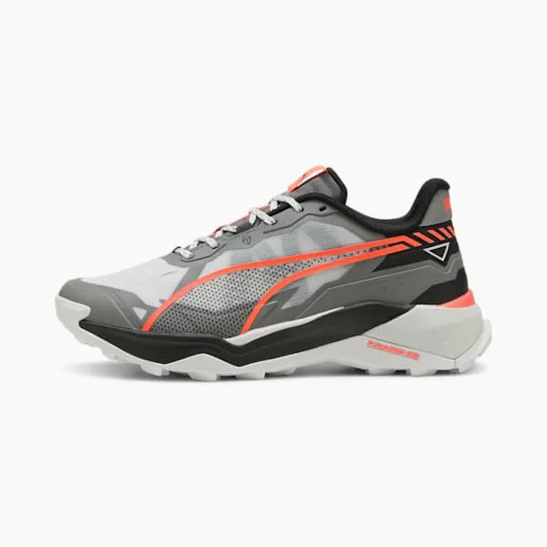 Puma Lifestyle SEASONS Explore NITRO 2 039s Trail Running Shoes Cast Ironglowing Redfeather Gray 8211 Men Puma Lifestyle SEASONS Explore NITRO 2 039s Trail Running Shoes Cast Ironglowing Redfeather Gray 8211 Men