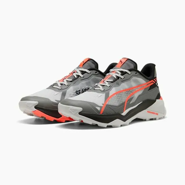 Puma Lifestyle SEASONS Explore NITRO 2 039s Trail Running Shoes Cast Ironglowing Redfeather Gray 8211 Men Puma Lifestyle SEASONS Explore NITRO 2 039s Trail Running Shoes Cast Ironglowing Redfeather Gray 8211 Men