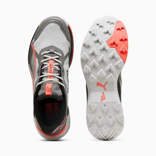 Puma Lifestyle SEASONS Explore NITRO 2 039s Trail Running Shoes Cast Ironglowing Redfeather Gray 8211 Men Puma Lifestyle SEASONS Explore NITRO 2 039s Trail Running Shoes Cast Ironglowing Redfeather Gray 8211 Men