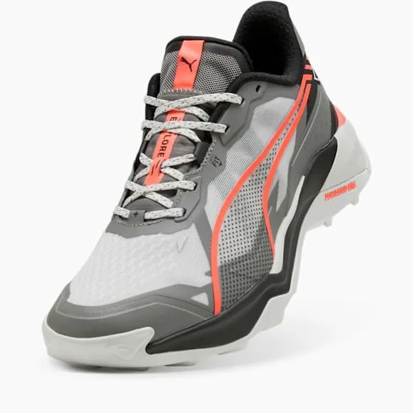 Puma Lifestyle SEASONS Explore NITRO 2 039s Trail Running Shoes Cast Ironglowing Redfeather Gray 8211 Men Puma Lifestyle SEASONS Explore NITRO 2 039s Trail Running Shoes Cast Ironglowing Redfeather Gray 8211 Men