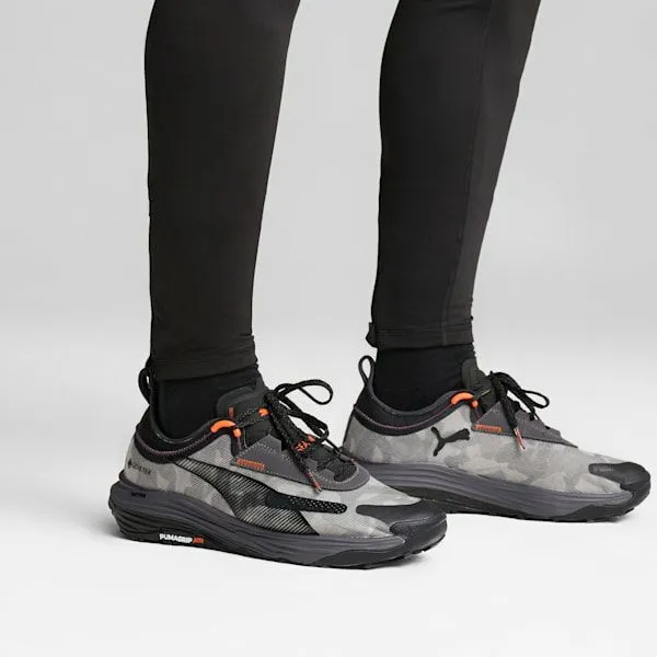 Puma Lifestyle SEASONS Voyage NITRO 3 GORETEX 039s Trail Running Shoes Dark Coalflame Flicker 8211 Men Puma Lifestyle SEASONS Voyage NITRO 3 GORETEX 039s Trail Running Shoes Dark Coalflame Flicker 8211 Men