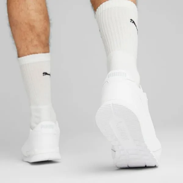 Puma Lifestyle ST Runner V3 Leather 039s Sneakers Puma Whitepuma Whitegray Violet 8211 Men Puma Lifestyle ST Runner V3 Leather 039s Sneakers Puma Whitepuma Whitegray Violet 8211 Men