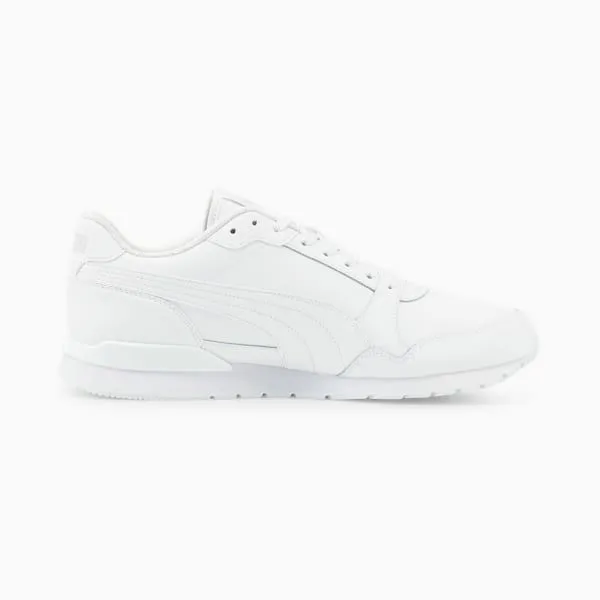 Puma Lifestyle ST Runner V3 Leather 039s Sneakers Puma Whitepuma Whitegray Violet 8211 Men Puma Lifestyle ST Runner V3 Leather 039s Sneakers Puma Whitepuma Whitegray Violet 8211 Men