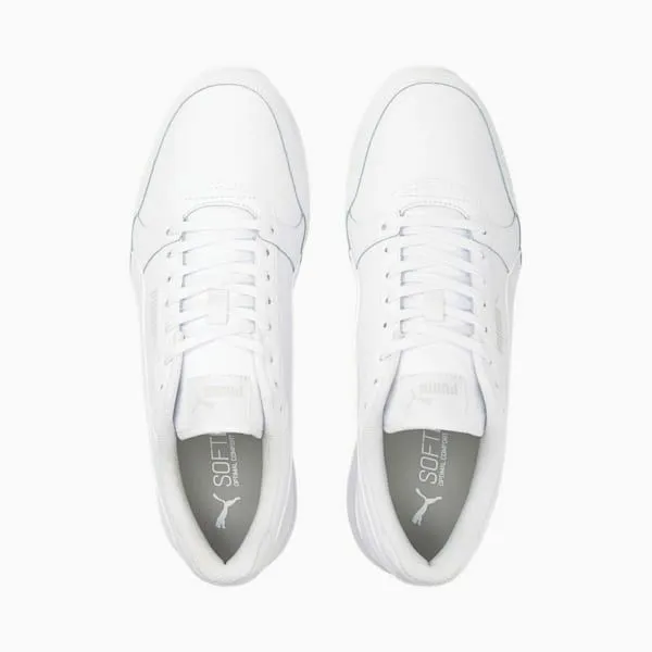 Puma Lifestyle ST Runner V3 Leather 039s Sneakers Puma Whitepuma Whitegray Violet 8211 Men Puma Lifestyle ST Runner V3 Leather 039s Sneakers Puma Whitepuma Whitegray Violet 8211 Men