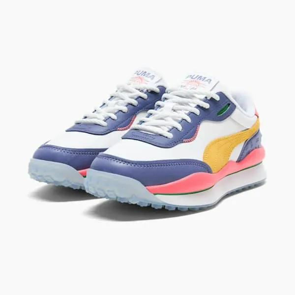Puma Lifestyle Style Rider NYC Flagship 039s Sneakers Puma Whitesunny Yellowblue Crystalpeach Frost 8211 Women Puma Lifestyle Style Rider NYC Flagship 039s Sneakers Puma Whitesunny Yellowblue Crystalpeach Frost 8211 Women