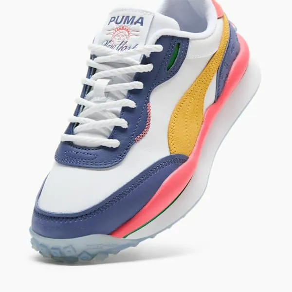 Puma Lifestyle Style Rider NYC Flagship 039s Sneakers Puma Whitesunny Yellowblue Crystalpeach Frost 8211 Women Puma Lifestyle Style Rider NYC Flagship 039s Sneakers Puma Whitesunny Yellowblue Crystalpeach Frost 8211 Women