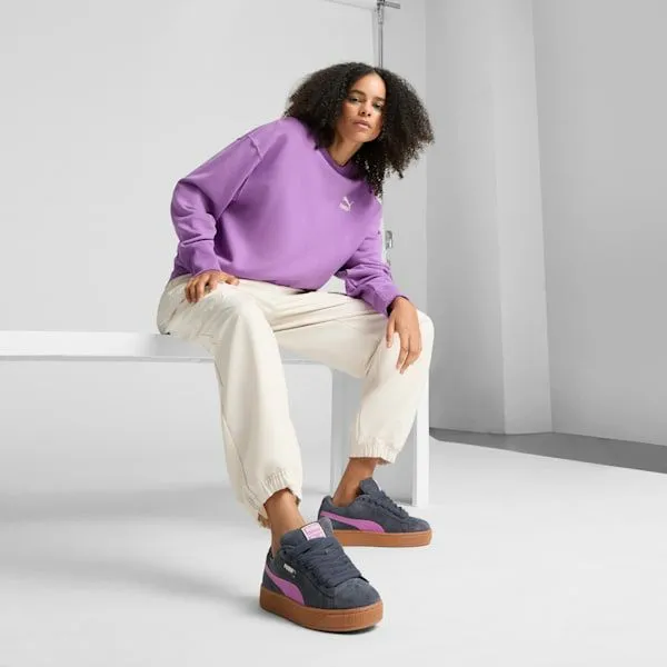 Puma Lifestyle Suede XL 039s Sneakers Galactic Graywild Berry 8211 Women