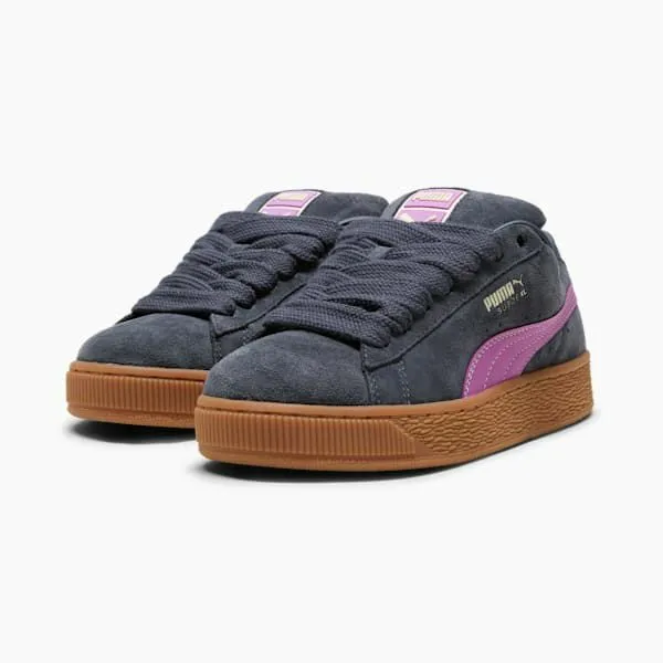 Puma Lifestyle Suede XL 039s Sneakers Galactic Graywild Berry 8211 Women