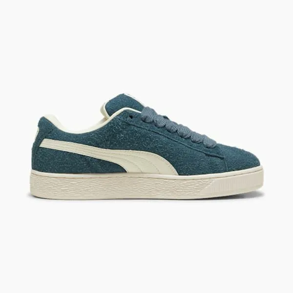 Puma Lifestyle Suede XL Hairy Sneakers Gray Skiesfrosted Ivory 8211 Men
