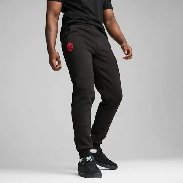 Puma Pants AC Milan FbtlESSENTIALS 039s Pants Puma Blackfor All Time Red 8211 Men Puma Pants AC Milan FbtlESSENTIALS 039s Pants Puma Blackfor All Time Red 8211 Men