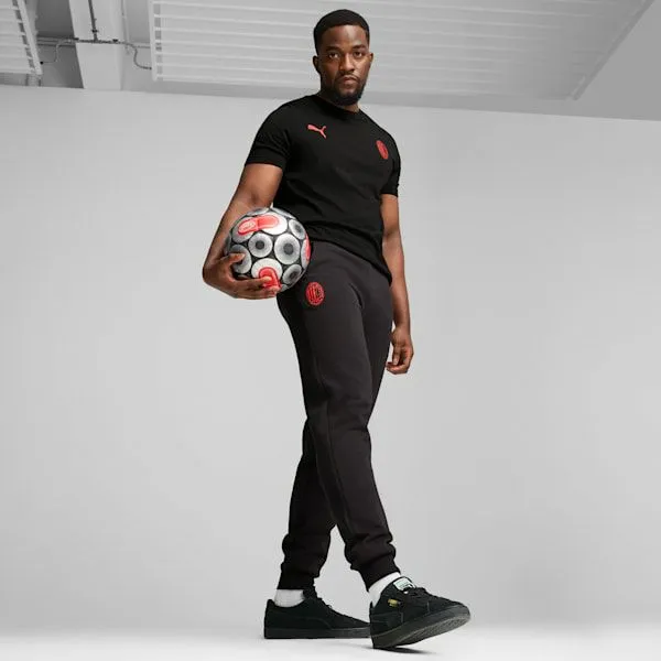 Puma Pants AC Milan FbtlESSENTIALS 039s Pants Puma Blackfor All Time Red 8211 Men Puma Pants AC Milan FbtlESSENTIALS 039s Pants Puma Blackfor All Time Red 8211 Men