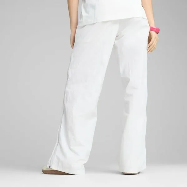 Puma Pants DARE TO 039s Relaxed Woven ZipOff Pants Puma White 8211 Women