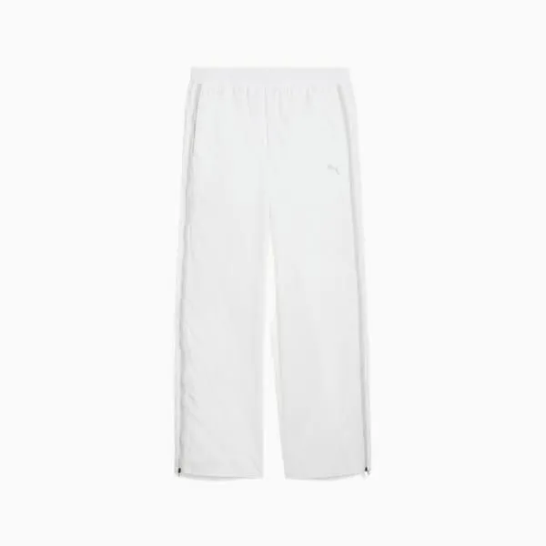 Puma Pants DARE TO 039s Relaxed Woven ZipOff Pants Puma White 8211 Women