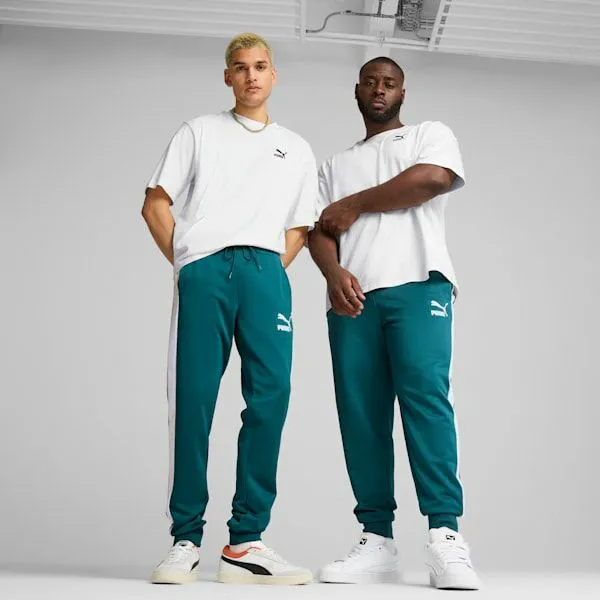 Puma Pants Iconic T7 039s Track Pants Cold Green 8211 Men