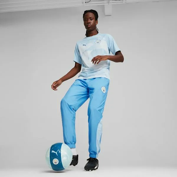 Puma Pants Manchester City PreMatch 039s Sweatpants Regal Bluesilver Sky 8211 Men Puma Pants Manchester City PreMatch 039s Sweatpants Regal Bluesilver Sky 8211 Men