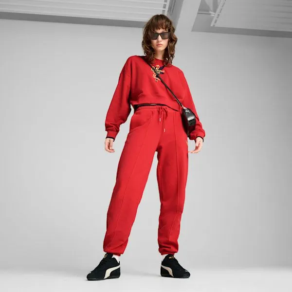 Puma Pants ROAD TO UNITY 039s Sweatpants Red Fire 8211 Women