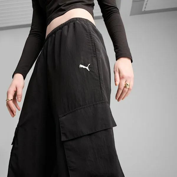 Puma Pants Wardrobe Essentials 039s Relaxed Woven Cargo Pants Puma Black 8211 Women Puma Pants Wardrobe Essentials 039s Relaxed Woven Cargo Pants Puma Black 8211 Women