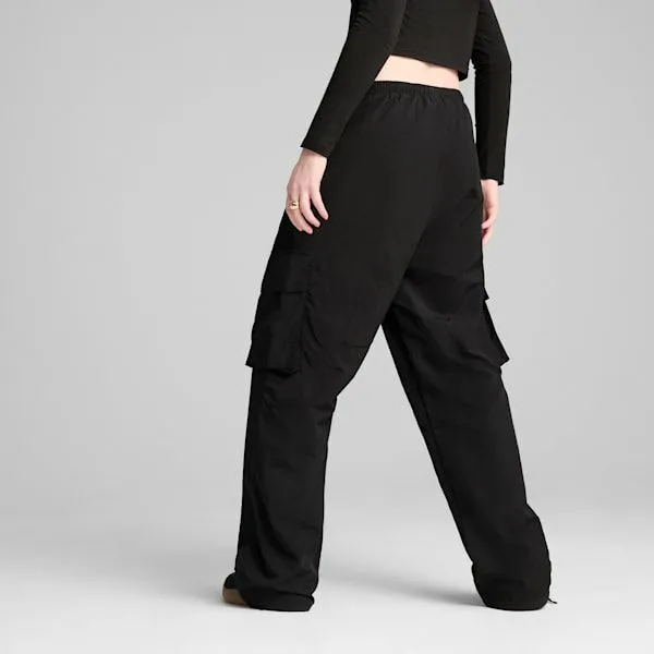 Puma Pants Wardrobe Essentials 039s Relaxed Woven Cargo Pants Puma Black 8211 Women Puma Pants Wardrobe Essentials 039s Relaxed Woven Cargo Pants Puma Black 8211 Women