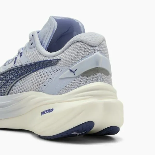 Puma Running Deviate NITRO 3 039s Road Running Shoes Cool Weatherblue Crystalpuma Silver 8211 Women Puma Running Deviate NITRO 3 039s Road Running Shoes Cool Weatherblue Crystalpuma Silver 8211 Women