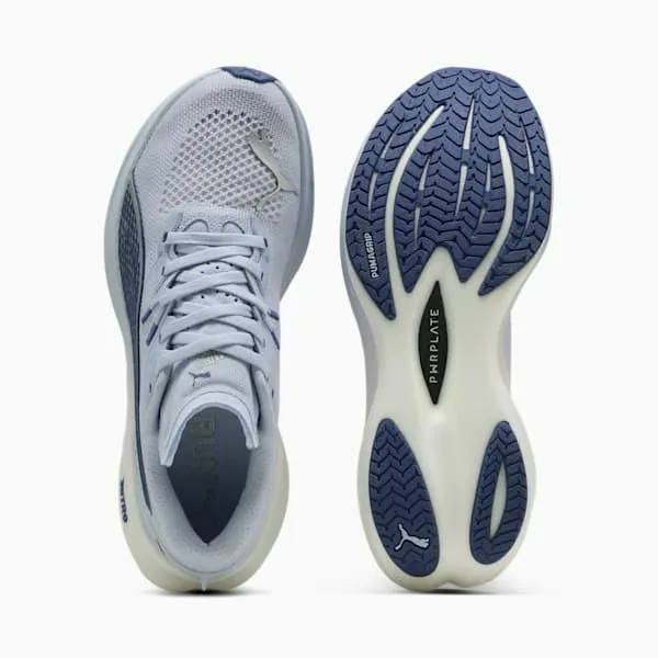 Puma Running Deviate NITRO 3 039s Road Running Shoes Cool Weatherblue Crystalpuma Silver 8211 Women Puma Running Deviate NITRO 3 039s Road Running Shoes Cool Weatherblue Crystalpuma Silver 8211 Women