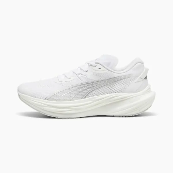 Puma Running Deviate NITRO 3 039s Road Running Shoes Puma Whitefeather Graypuma Silver 8211 Men Puma Running Deviate NITRO 3 039s Road Running Shoes Puma Whitefeather Graypuma Silver 8211 Men