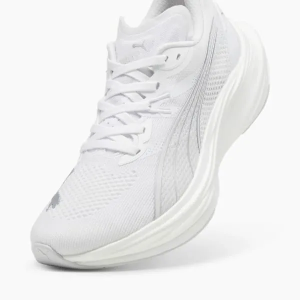 Puma Running Deviate NITRO 3 039s Road Running Shoes Puma Whitefeather Graypuma Silver 8211 Men Puma Running Deviate NITRO 3 039s Road Running Shoes Puma Whitefeather Graypuma Silver 8211 Men