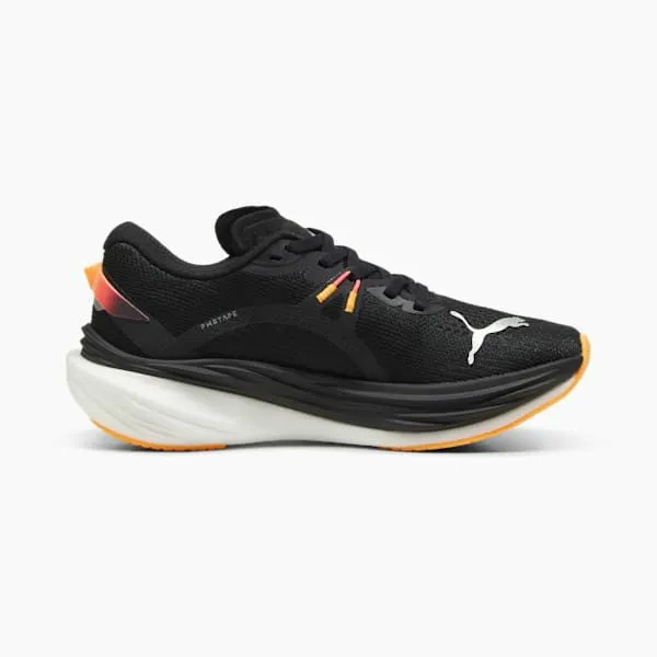 Puma Running Deviate NITRO 3 Wide 039s Wide Road Running Shoes Puma Blacksunset Glowsun Stream 8211 Women Puma Running Deviate NITRO 3 Wide 039s Wide Road Running Shoes Puma Blacksunset Glowsun Stream 8211 Women