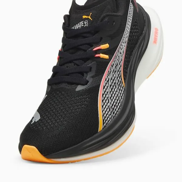 Puma Running Deviate NITRO 3 Wide 039s Wide Road Running Shoes Puma Blacksunset Glowsun Stream 8211 Women Puma Running Deviate NITRO 3 Wide 039s Wide Road Running Shoes Puma Blacksunset Glowsun Stream 8211 Women